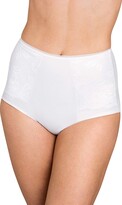 Thumbnail for your product : Miss Mary Of Sweden Lovely Lace Panty Girdle Cotton - Firm Tummy Control White