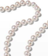 Thumbnail for your product : Assael 32" Akoya Cultured 9.5mm Pearl Necklace with White Gold Clasp