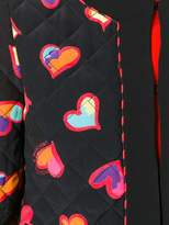 Thumbnail for your product : Moschino Boutique hearts print open jacket