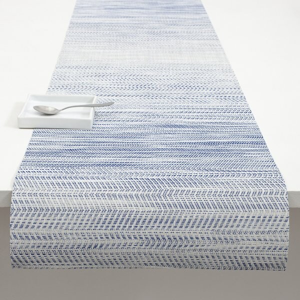 Chilewich Wave Table Runner in Blue