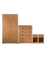 Thumbnail for your product : Marisota Aspen 4 Piece Bedroom Package Deal