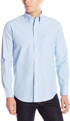 Izod Men's Long Sleeve Essential Solid Shirt