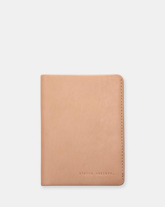 Status Anxiety Conquest - Tan Travel Wallet
