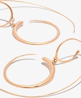 Thumbnail for your product : KHIRY Gold Vermeil Nandi Drop Hoop Earrings