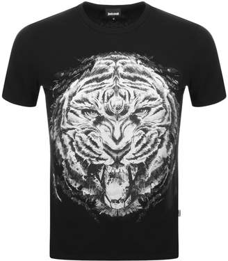 Just Cavalli Tiger T Shirt Black