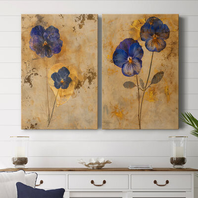 Wexford Home FLORAL Series XXXIV-Premium Gallery Wrapped Canvas -Ready to Hang