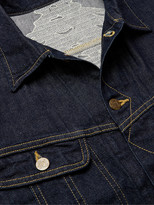 Thumbnail for your product : KAPITAL Appliqued Denim Jacket - Men - Blue - JP 46