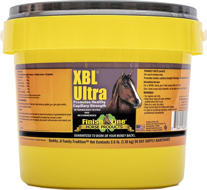 Finish Line XBL Horse Supplement, 2.6-lb bag