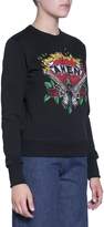 Thumbnail for your product : Amen Embroidered Cotton Sweatshirt