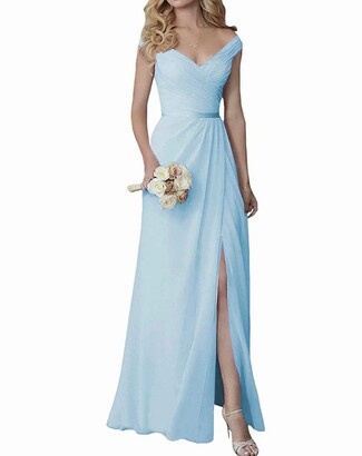 Light Blue Bridesmaid Dress | Shop the world's largest collection of  fashion | ShopStyle UK