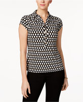 Thumbnail for your product : Charter Club Print Polo Top, Created for Macy's