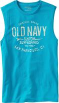Thumbnail for your product : Old Navy Men's "Custom Surfboards" Muscle Tees