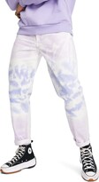 Thumbnail for your product : Topman Ombré Tie Die Relaxed Jeans