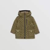 Thumbnail for your product : Burberry Diamond Quilted Hooded Coat