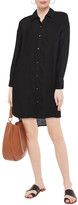 Thumbnail for your product : James Perse Linen-gauze Mini Shirt Dress
