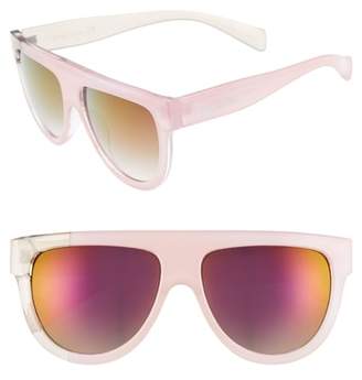 Sam Edelman 68mm Flat Top Sunglasses