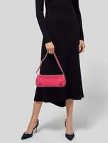 Thumbnail for your product : Prada Leather-Trimmed Tessuto Bag