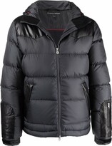Thumbnail for your product : Perfect Moment Leather-Panelled Puffer Jacket
