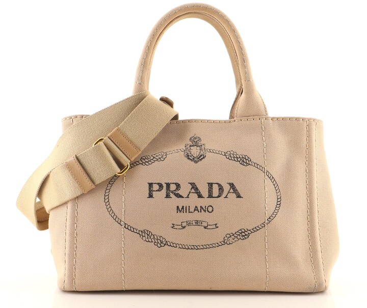 Prada Canvas Handbags | Shop the world's largest collection of 