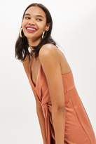 Thumbnail for your product : Topshop Twist Front Midi Slip Dress