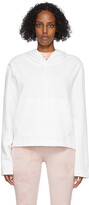 Thumbnail for your product : Raquel Allegra White Crop Hoodie