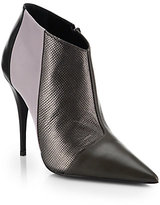 Thumbnail for your product : Narciso Rodriguez Sarah Mixed-Media Leather Booties