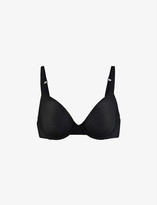 Thumbnail for your product : SKIMS Naked demi underwired stretch-mesh bra