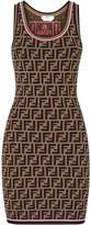 Thumbnail for your product : Fendi FF logo knit dress
