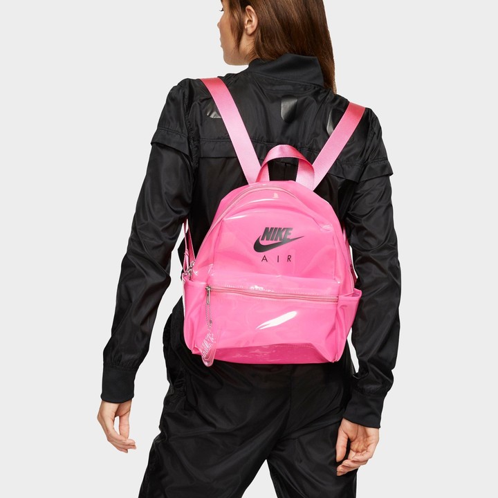 nike pink just do it mini backpack