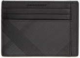 Thumbnail for your product : Burberry Grey and Black London Check Card Holder