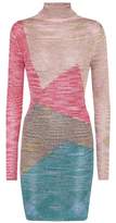 Missoni Knitted long-sleeved minidres 