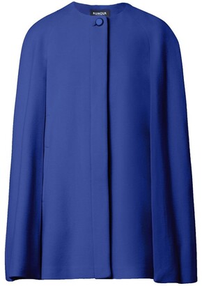 royal blue cape jacket