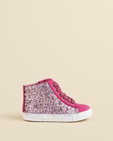 Thumbnail for your product : Flowers by Zoe Girls' Spring Glitter Lil Sneakers - Walker, Toddler