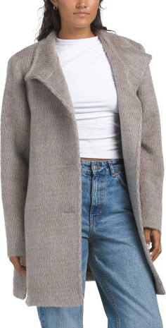 TJMAXX Virgin Wool Blend Coat For Women, Wool/Viscose