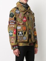 Thumbnail for your product : DSQUARED2 Camouflage-Print Military Jacket