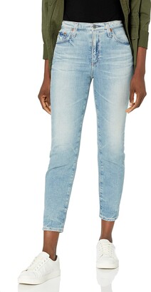 AG Jeans Women's Isabelle High Rise Straight Crop Jean - ShopStyle