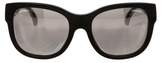 Thumbnail for your product : Chanel CC Cat-Eye Sunglasses