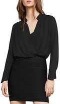 Thumbnail for your product : BCBGMAXAZRIA Jaklyn Draped Front Essential Blouse