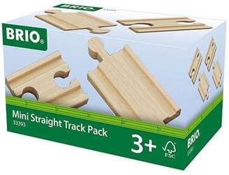 Brio 33393 Mini Straight Track Pack For Wooden Train Set