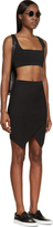 Thumbnail for your product : Alexander Wang Black Compact Tulip Skirt