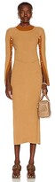 Thumbnail for your product : Anna October Paris Breakfast Dress in Tan