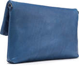 Thumbnail for your product : Halston Christie Tasseled Textured-leather Clutch