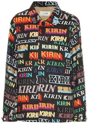 Kirin Logo denim jacket