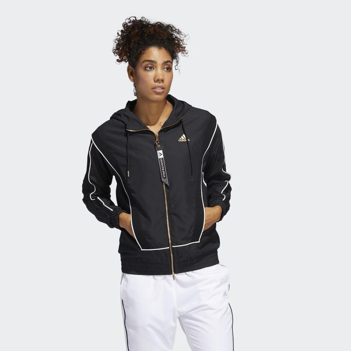 adidas Podium Jacket Black XS Womens - ShopStyle