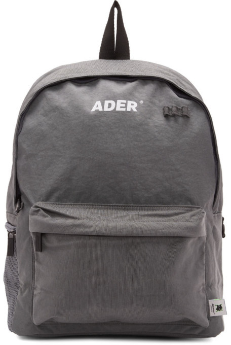 Ader Error Grey Upside Down Backpack - ShopStyle
