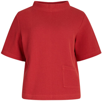 Marks and Spencer Pure Cotton Short Sleeve Sweatshirt