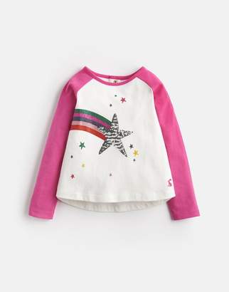 Joules Lorna Sequin Placement Jersey Tee 1yr