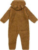 Thumbnail for your product : Molo Umeko zipped hooded cotton-blend onesie