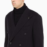 Thumbnail for your product : Tagliatore Blue double-breasted coat