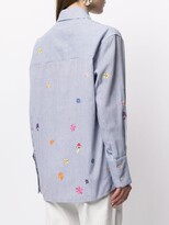 Thumbnail for your product : Mira Mikati Embroidered Striped Shirt